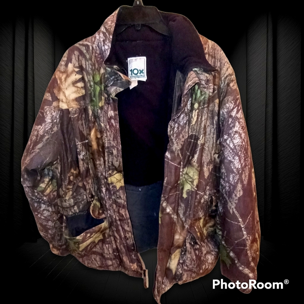 10x Camouflage Insulated Jacket Super Warm Medium Regular *Defects*